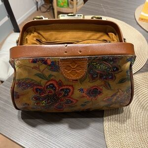 Patricia Nash large floral clutch bag